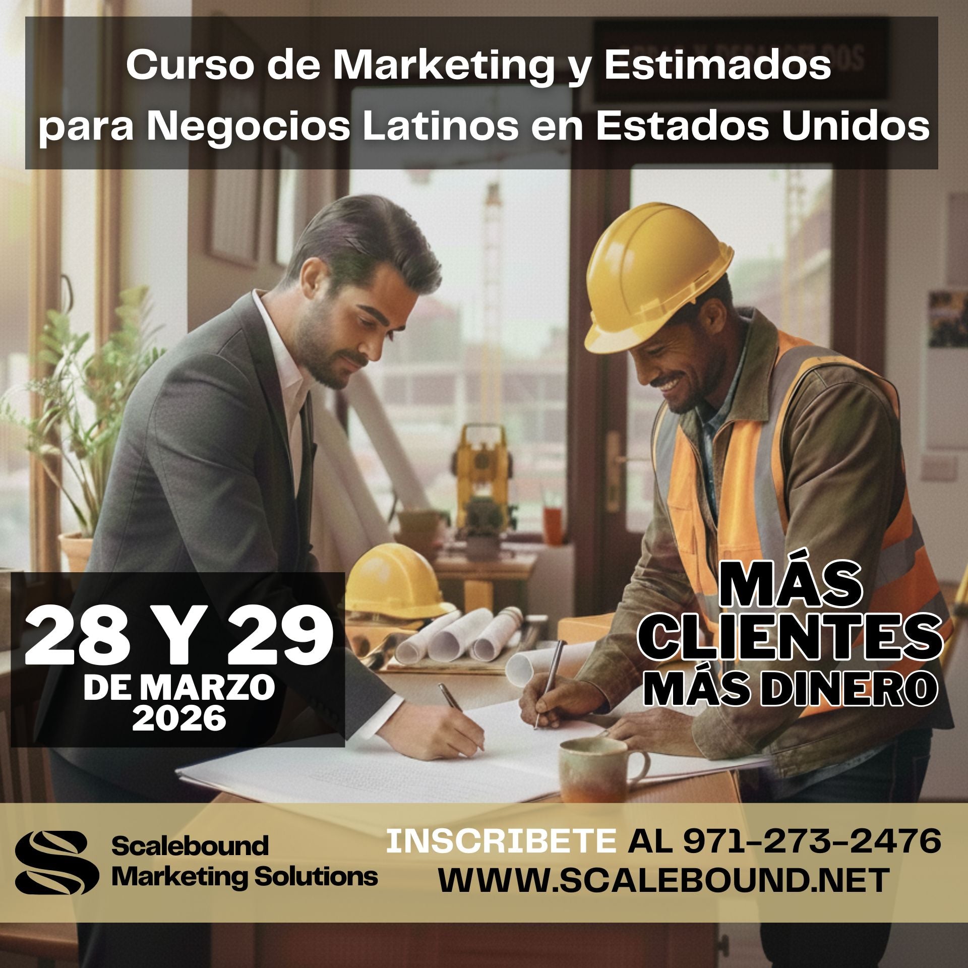 Más clientes, más dinero – Clase grupal en vivo (Marzo de 2026)